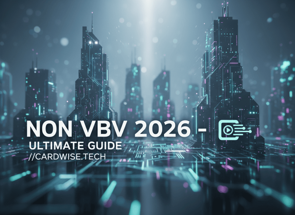 Non VBV 2026 β Ultimate Guide to Bypassing 3D Secure and Verified by Visa Non VBV 2026. Diagram showing a credit card symbol passing through a gateway shield without being blocked.