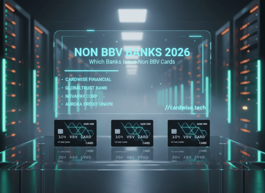 Non VBV Banks 2026. Abstract map representation of global banking networks with arrows showing bypassed 3D verification points.