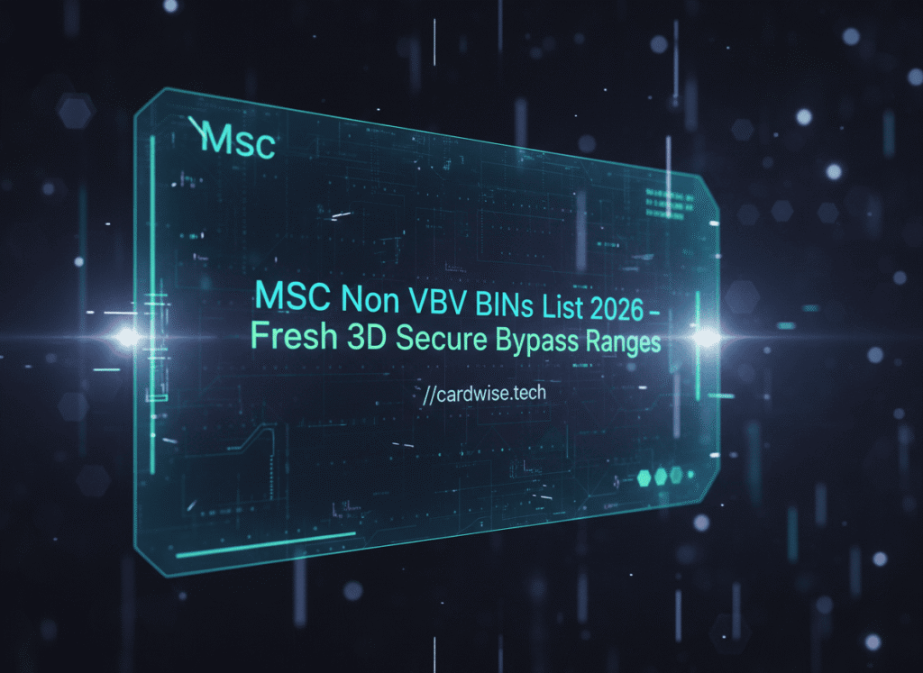 MSc Non VBV BINs List 2026. Step-by-step flowchart of the Silent Ghost testing method