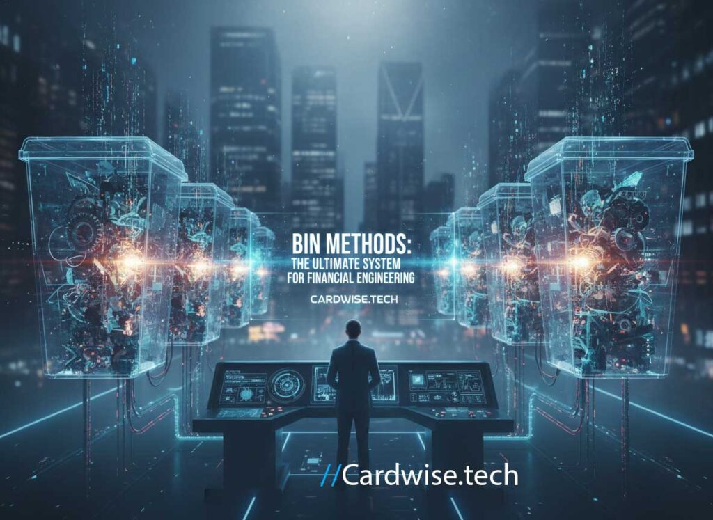 Bin Methods: The Ultimate System for Financial Engineering | Advanced BIN Analysis 2026 Bin Methods: The Ultimate System. Diagram breaking down the anatomy of a BIN showing issuer, card type, and country