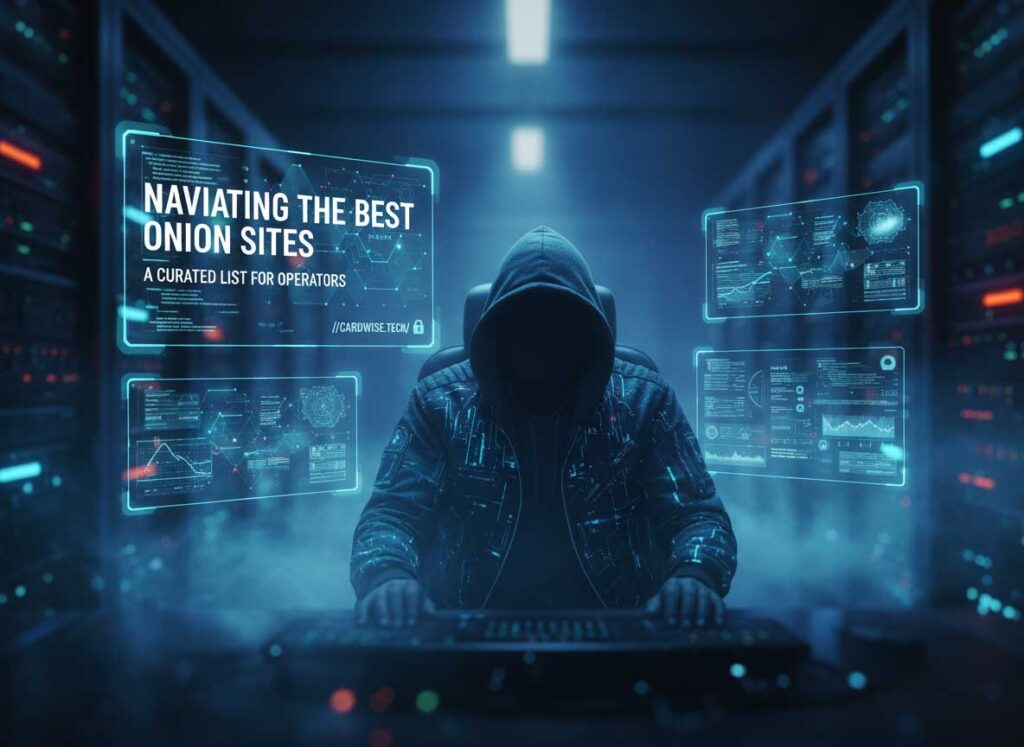Curated guide to the best onion sites for operators showing the layered Tor ecosystem with categories and verification methods.