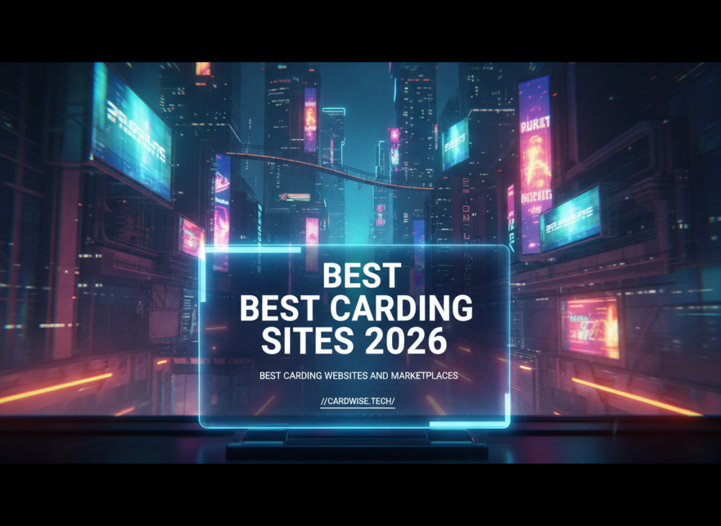 Carding Sites 2026 – Best Carding Websites and Marketplaces That Still Work