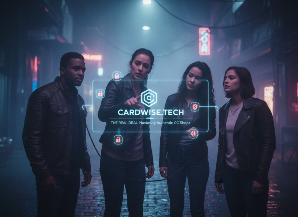 The Real Deal: Navigating Authentic CC Shops in a Sea of Scams Authentic CC Shop. The Real Deal navigating authentic CC shops guide featured image with shield and credit cards