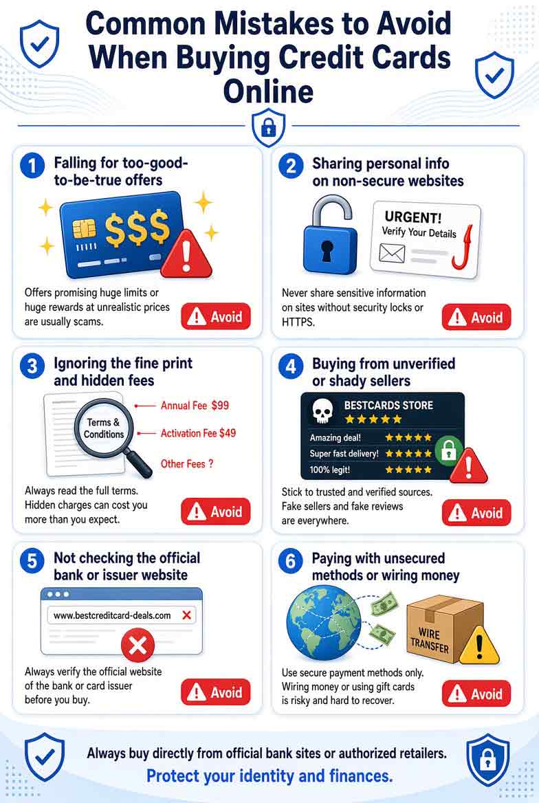 Common mistakes to avoid when buying clone cards online